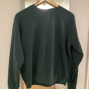 Grand and Oak forest green sweater.